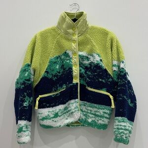 FP Movement Rocky Ridge Jacket in Mountain Scene FREE PEOPLE Small